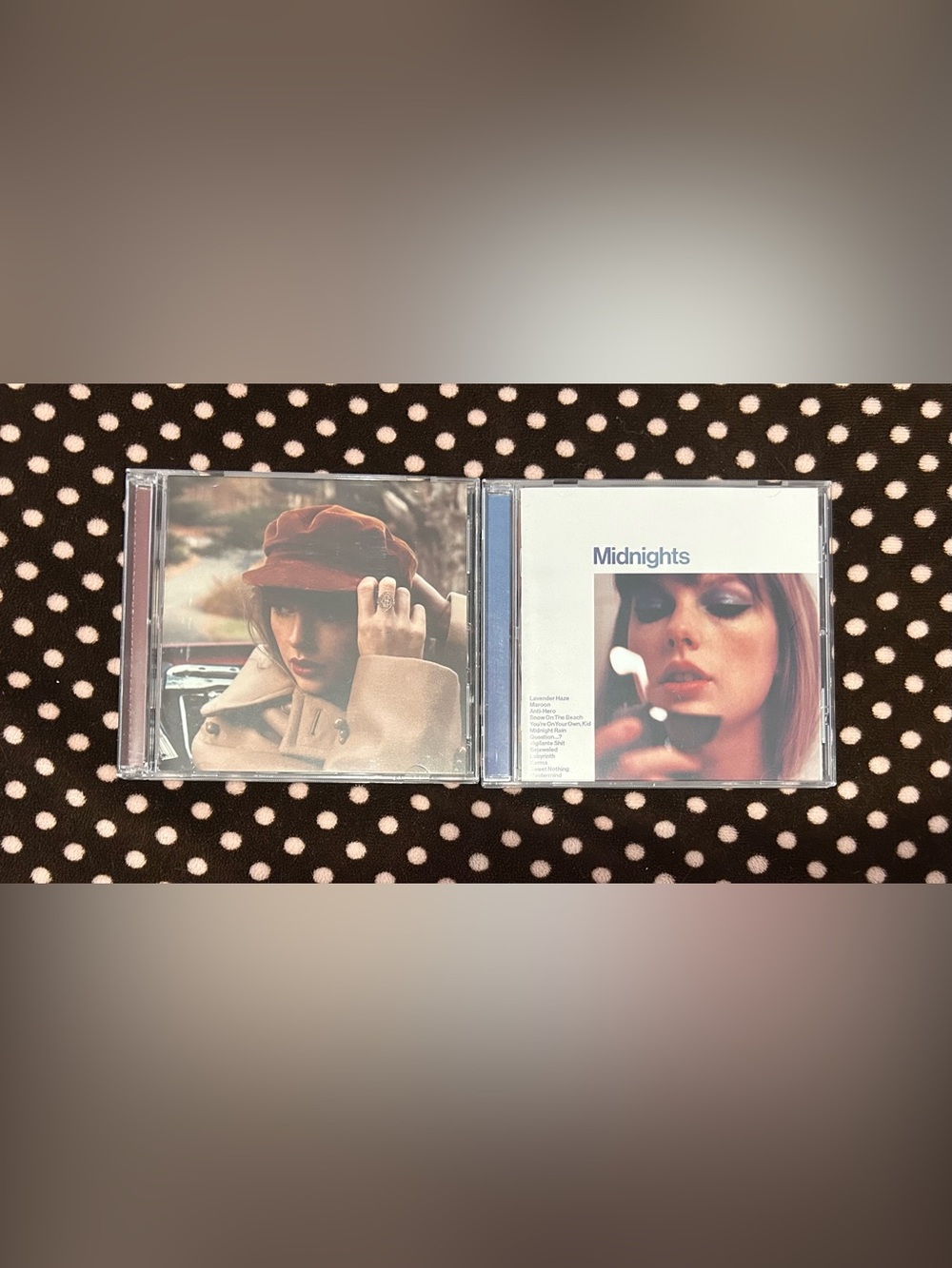 Red TV and Midnights Taylor Swift CD bundle